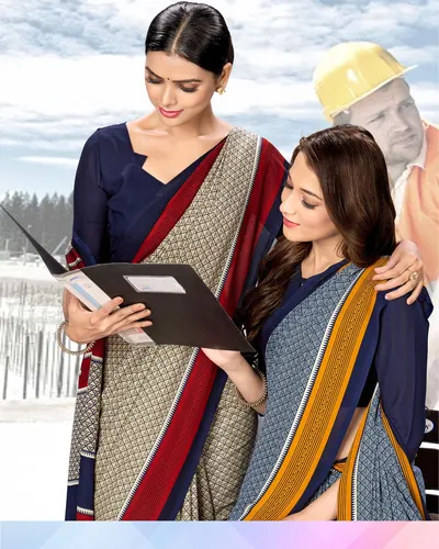 Uniform Sarees, wholesale uniforms at Sumeet Wholesale Raipur