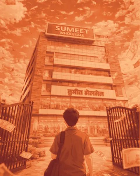 Sumeet Wholesale building, Mowa, Raipur